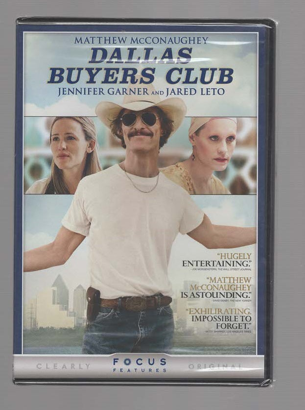 Dallas Buyers Club Based on a True Story Drama historical fiction Movies dvd