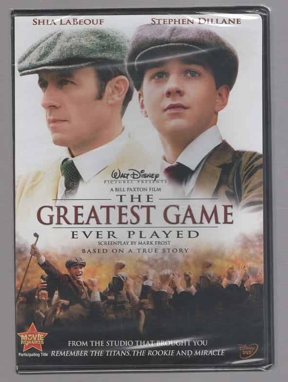 The Greatest Game Ever Played Based on a True Story Biographical History Movies Sports dvd