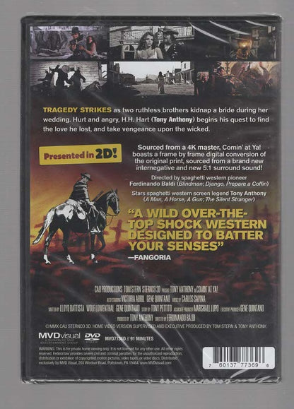 Coming At Ya! Movies Western dvd