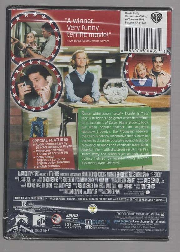 Election Comedy Dark Comedy Drama Indie Film Political Cinema Romance Satire dvd