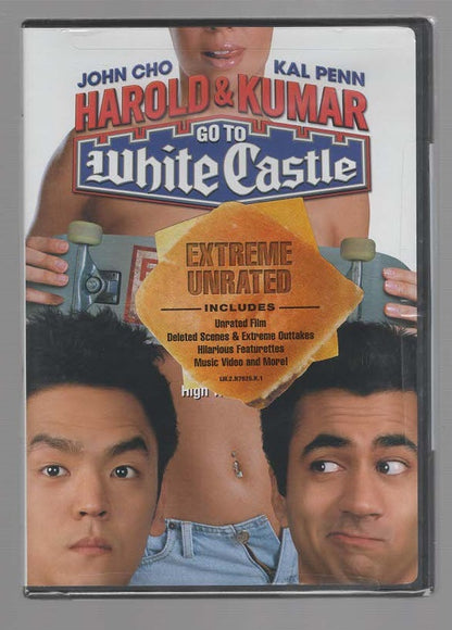 Harold & Kumar Go To White Castle Adventure Buddy Comedy Movies Stoner dvd