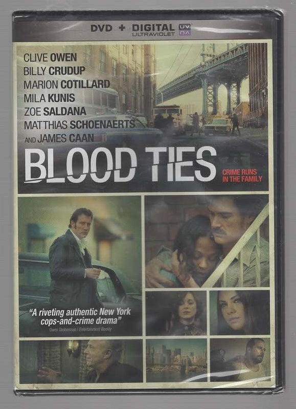 Blood Ties Action Crime Fiction Drama Movies thriller dvd