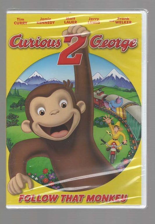 Curious George 2 Adventure Animation Children Comedy Movies dvd