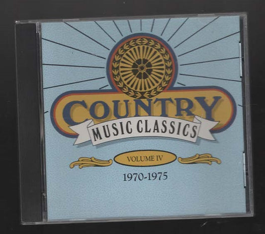 Country Music Classics: Volume IV: 1970-1975 Arkansas Country Bakersfield Sound Classic Country Pop Classic Oklahoma Country Country Dawn Country Music Country Road Country Rock Honky Tonk Music Nashville Sound Novelty Music Outlaw Country Traditional Country CD