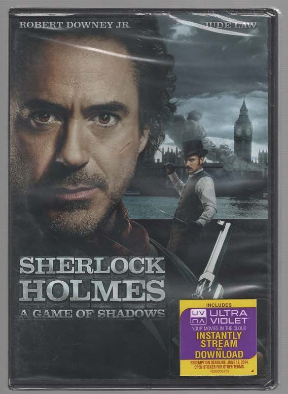 Sherlock Holmes: A Game of Shadows Action Adventure Comedy crime Crime Fiction Drama Historical Drama historical fiction Movies mystery Neo-Noir Sherlock Holmes thriller dvd