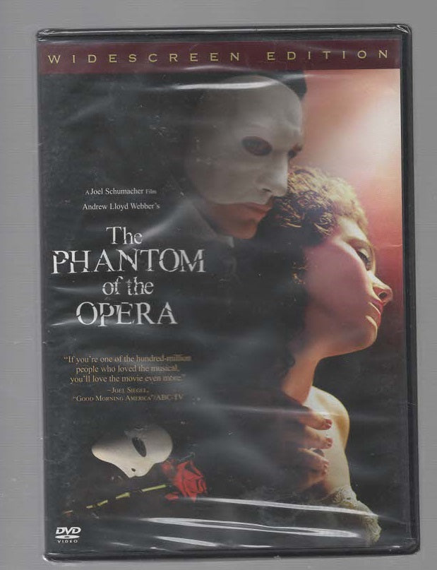 The Phantom Of The Opera Adaptation Drama horror Movies Musical Musical Drama Romance thriller dvd
