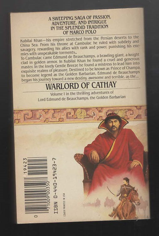 Warlord Of Cathay fiction historical fiction paperback Books