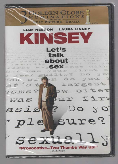 Kinsey Award Nominated Based on a True Story biography Drama Movies dvd