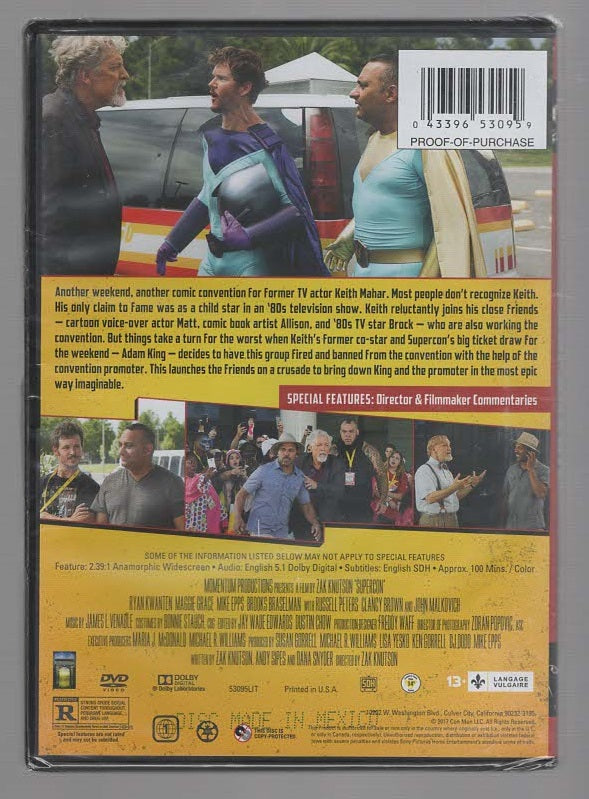Supercon Action Comedy Movies dvd