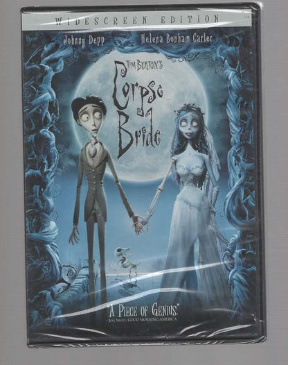 Corpse Bride Animation Children Drama fantasy Movies Musical Romance dvd