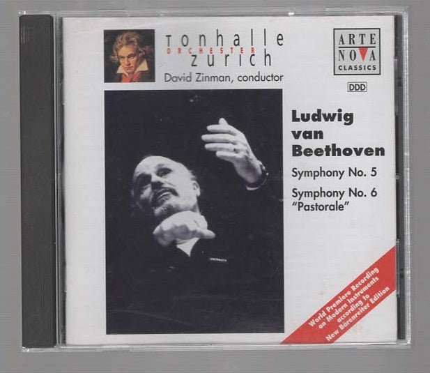 Ludwig Van Beethoven Symphony: No. 5 & No. 6 Classical Era Classical Music Early Romantic Era German Romanticism Music Orchestra CD