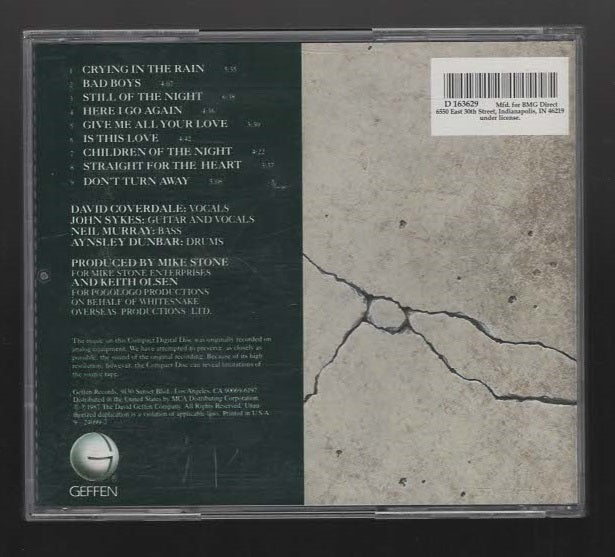 White Snake Album Rock British Blues Classic Rock Glam Metal Hard Rock Metal Music Music Rock Music CD