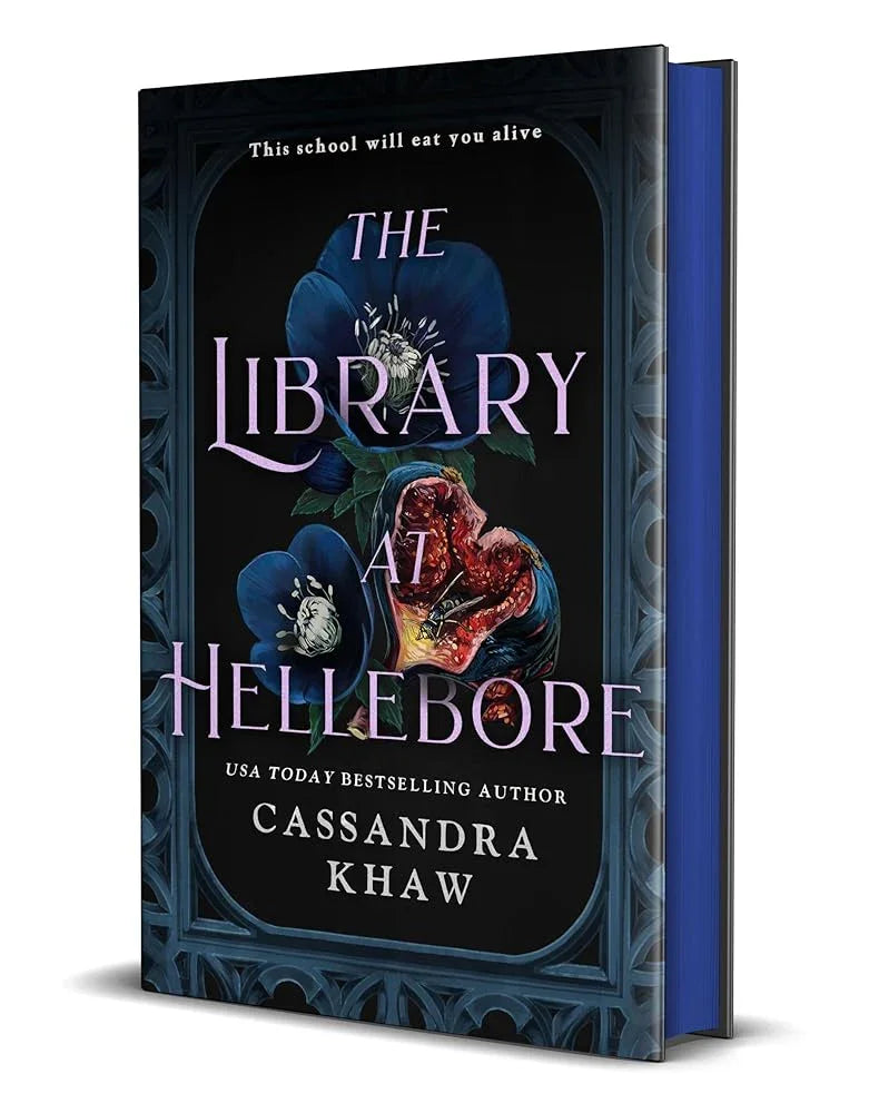 August 2025 Nightmare On Meeker Street Horror Book Club Selection 'The Library at Hellebore' bookclub Hardback horror new staffpicks Books