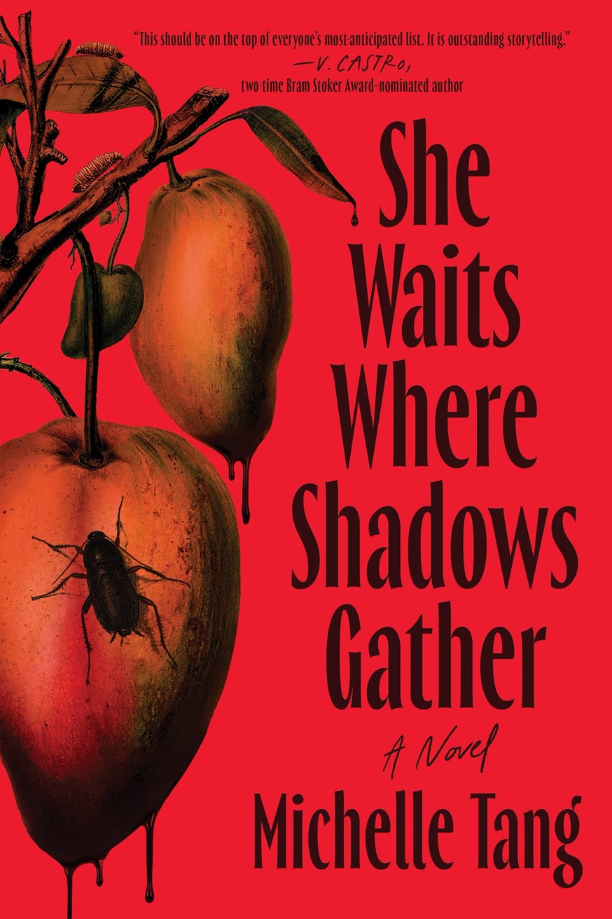 May 2026 Nightmare on Meeker Street Book Club Selection: ' She Waits Where Shadows Gather' bookclub horror new paperback book