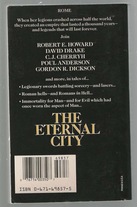 The Eternal City paperback science fiction used Books