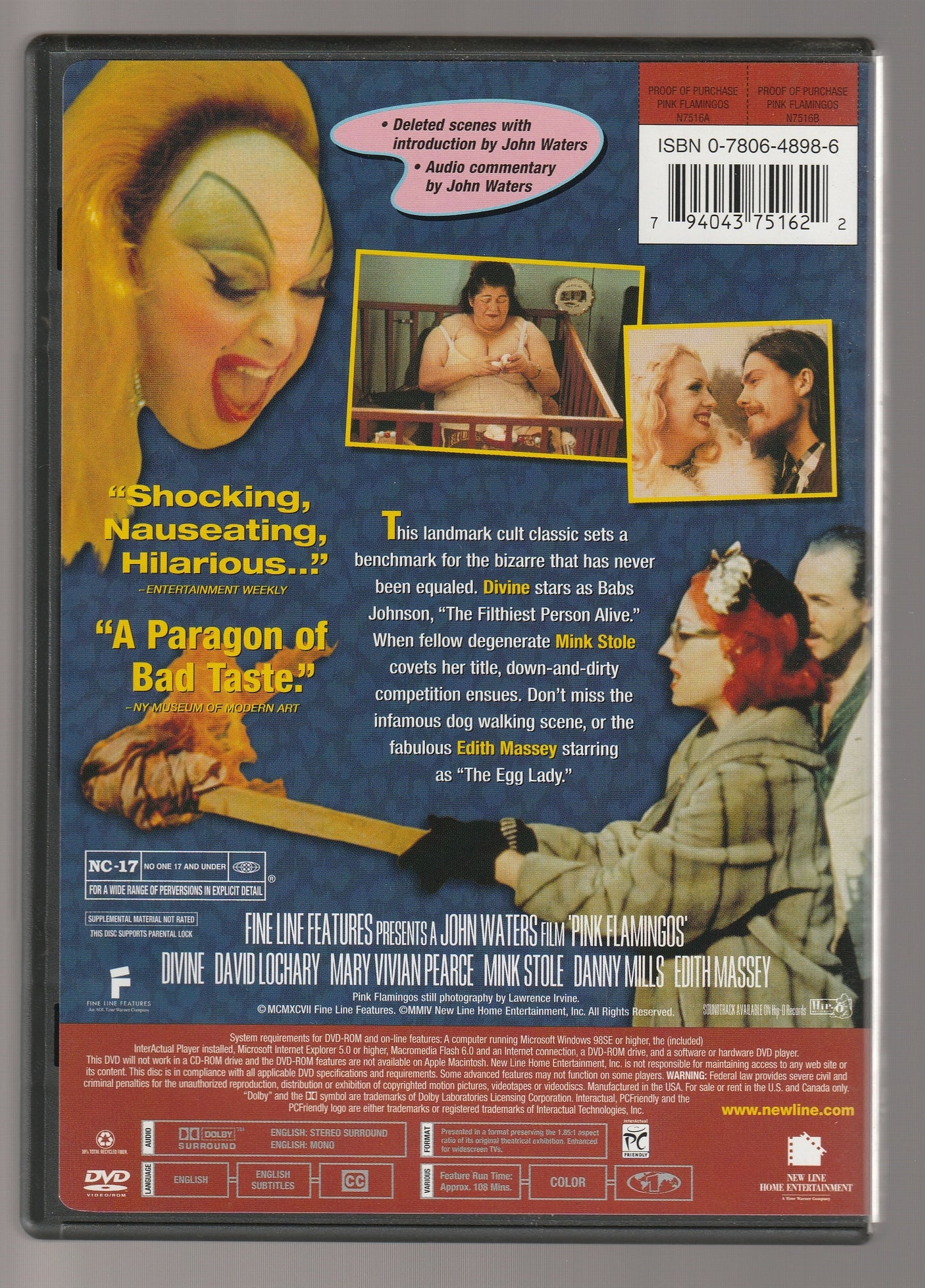 Pink Flamingos Comedy Comedy Drama crime Crime Comedy Crime Fiction Dark Comedy Movies Ranchy comedy used Movie