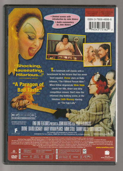 Pink Flamingos Comedy Comedy Drama crime Crime Comedy Crime Fiction Dark Comedy Movies Ranchy comedy used Movie