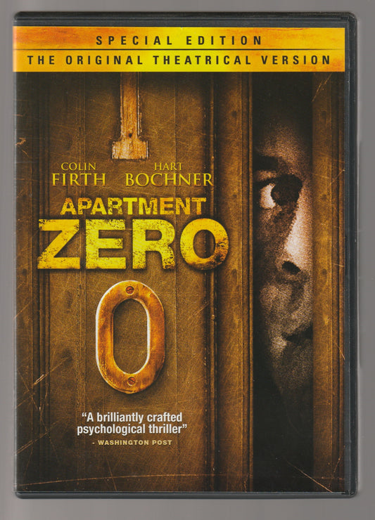 Apartment Zero Comedy Comedy Drama Dark Comedy Drama mystery mystery thriller Psychological psychological Drama Psychological Thriller Psychology used Movie
