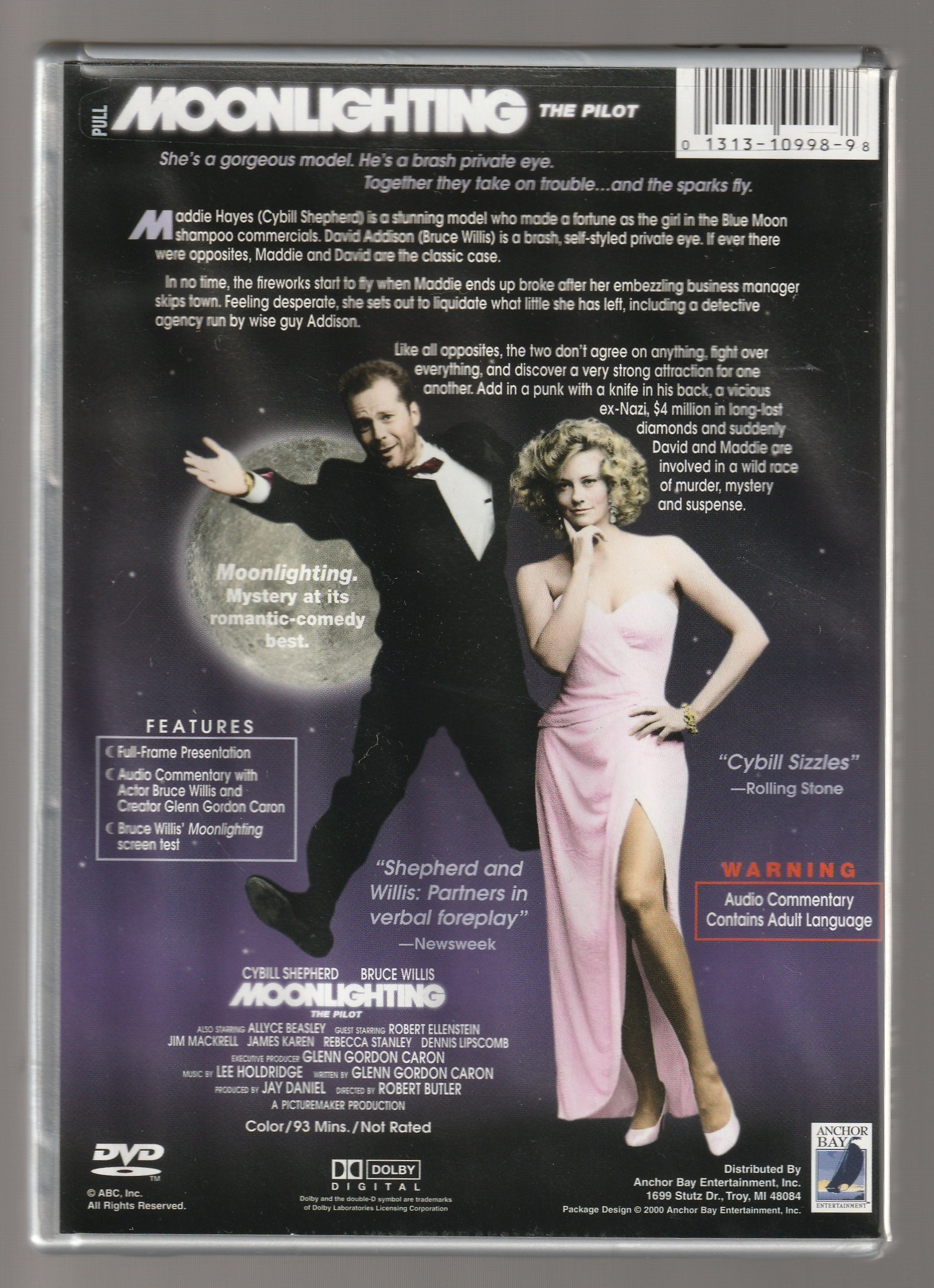 Moonlighting Comedy Cozy Mystery Drama Movies mystery Romance Screwball Comedy used Movie