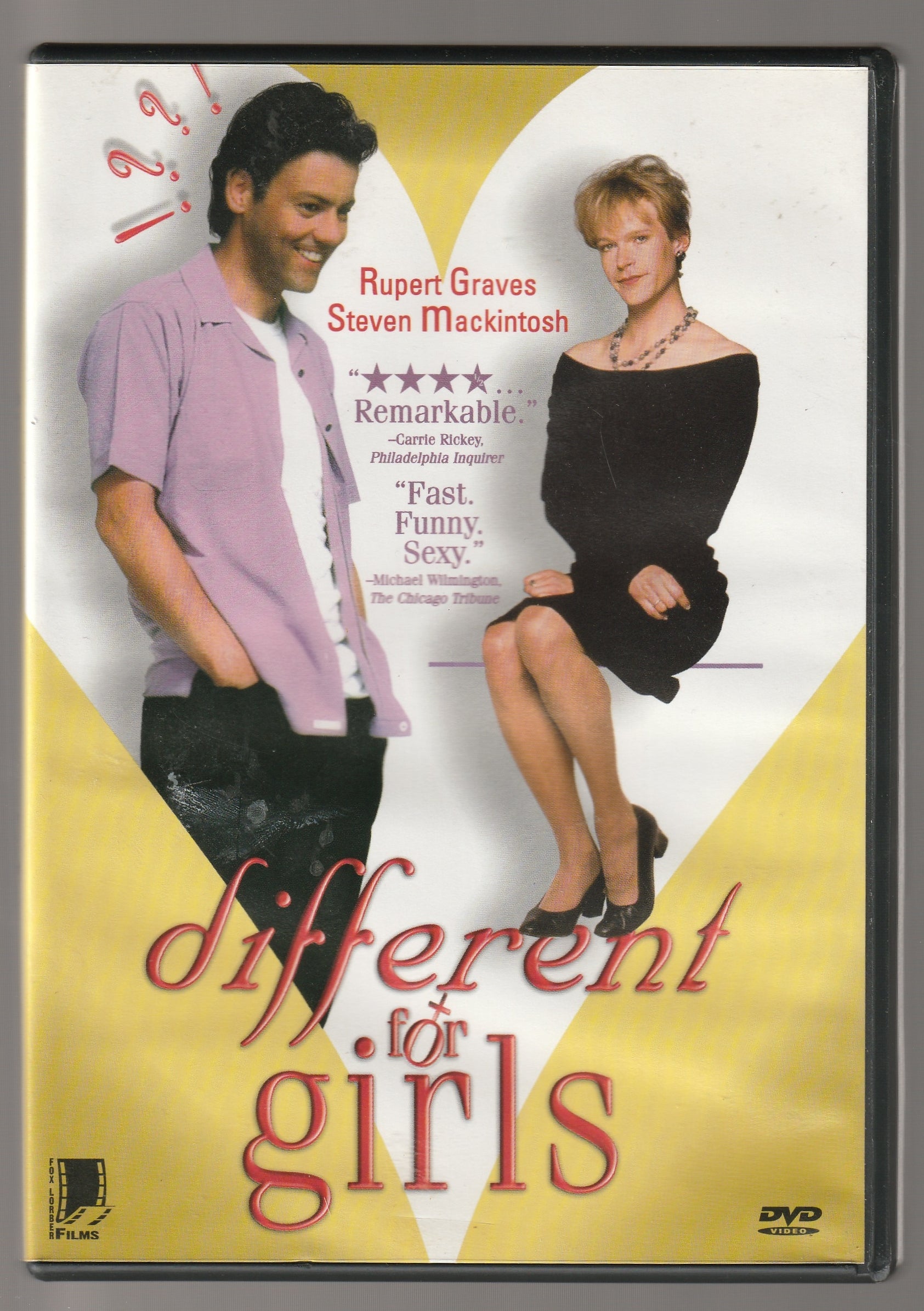 Diffrient for girls Comedy Comedy Drama Movies Romance Romantic Comedy used Movie