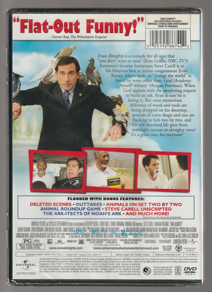 Evan Almighty Comedy Family Family Drama Family Friendly fantasy fantasy fiction High Fantasy Movies Satire used Movie
