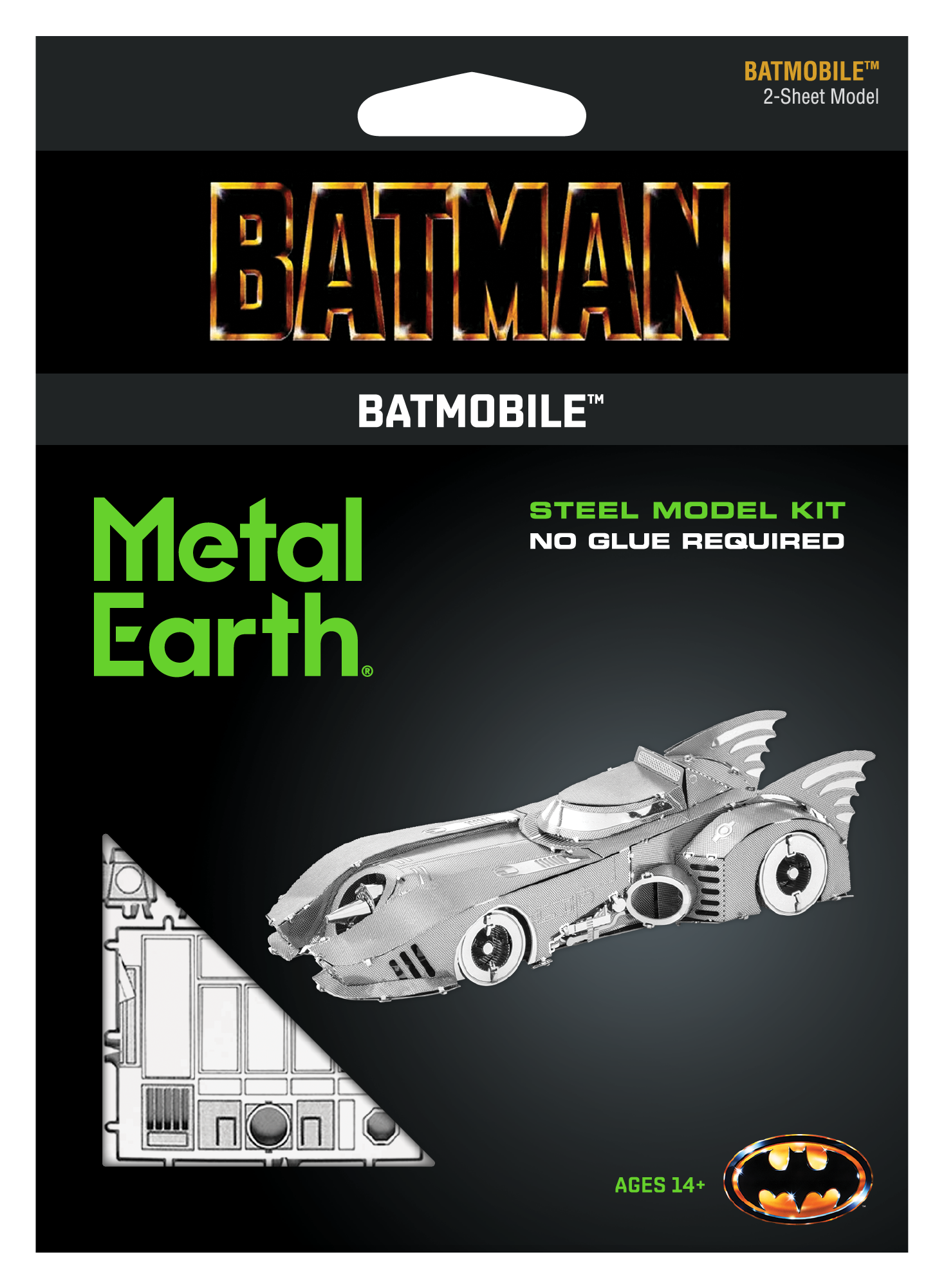 Metal Earth Steel Model Kit - 1989 Batmobile gift puzzle puzzle