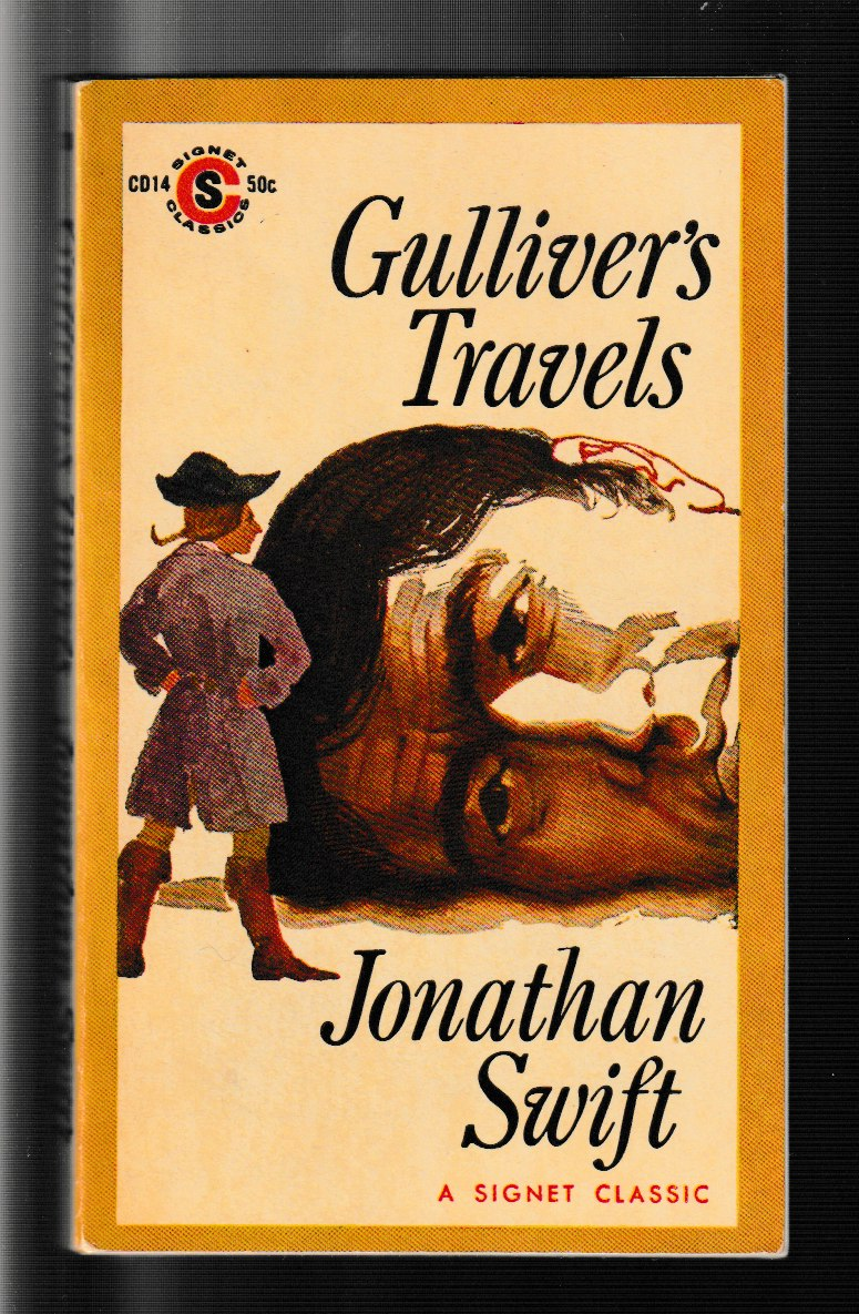 Gulliver's Travels Classics fantasy Literature paperback used book