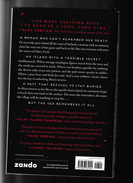 March 2026 Nightmare on Meeker Street Book Club Selection - The Burial Tide