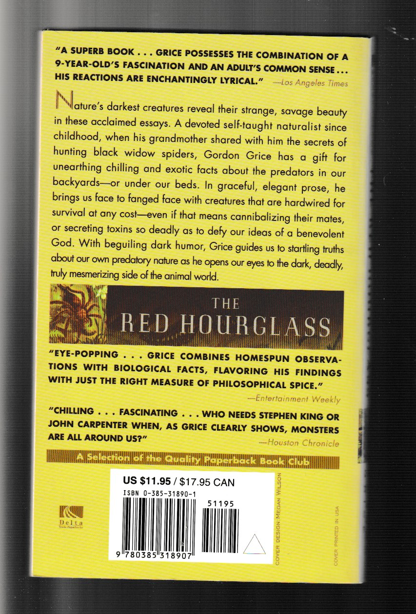 The Red Hourglass; Lives of the Predators