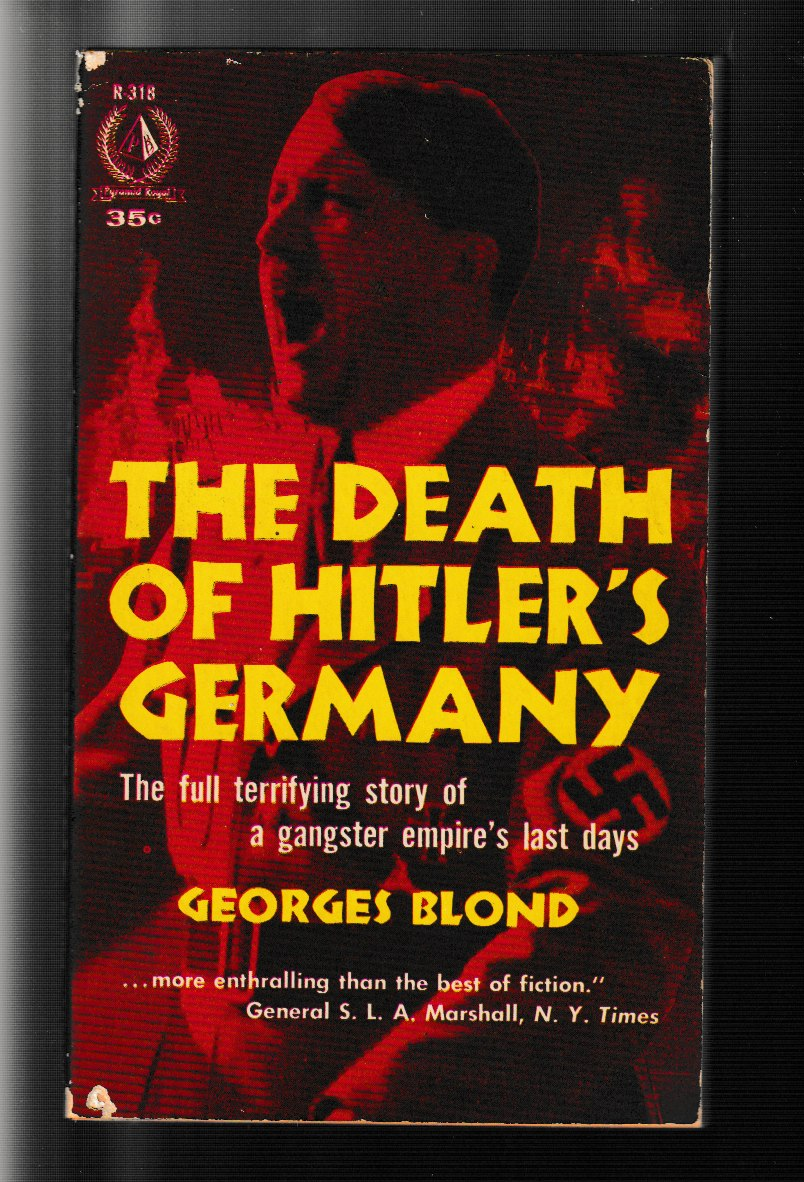 The death of Hitler's Germany biography History paperback used Vintage WW2 book