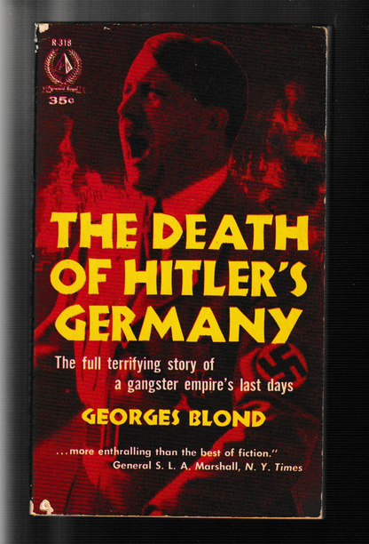 The death of Hitler's Germany biography History paperback used Vintage WW2 book
