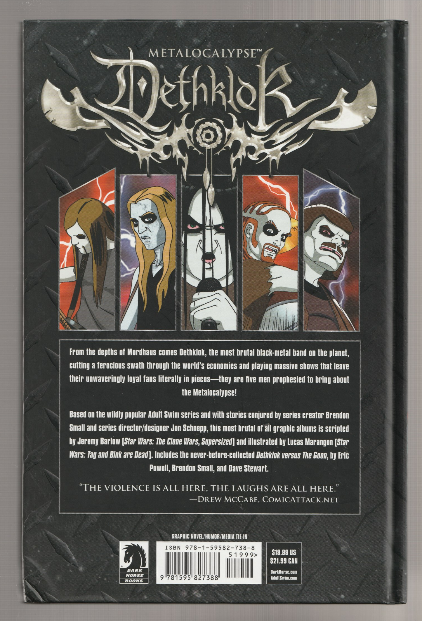 Metalocalypse: Dethklok Graphic Novel (Hardcover)