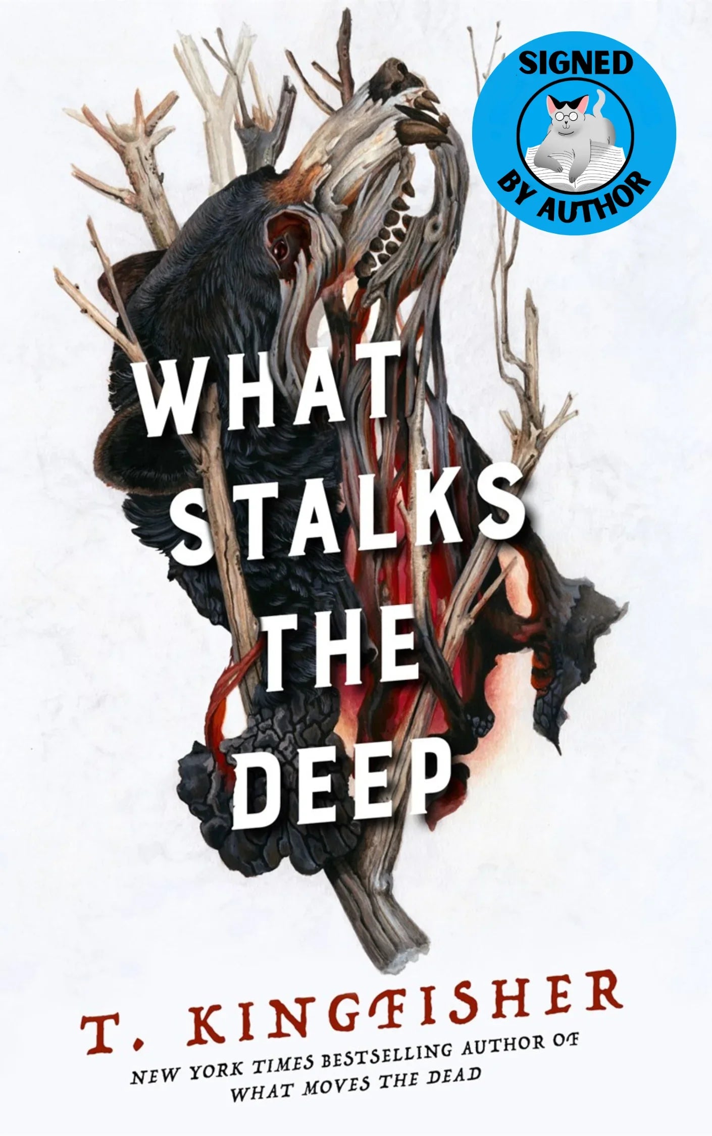 What Stalks The Deep (sworn soldier #3) SIGNED