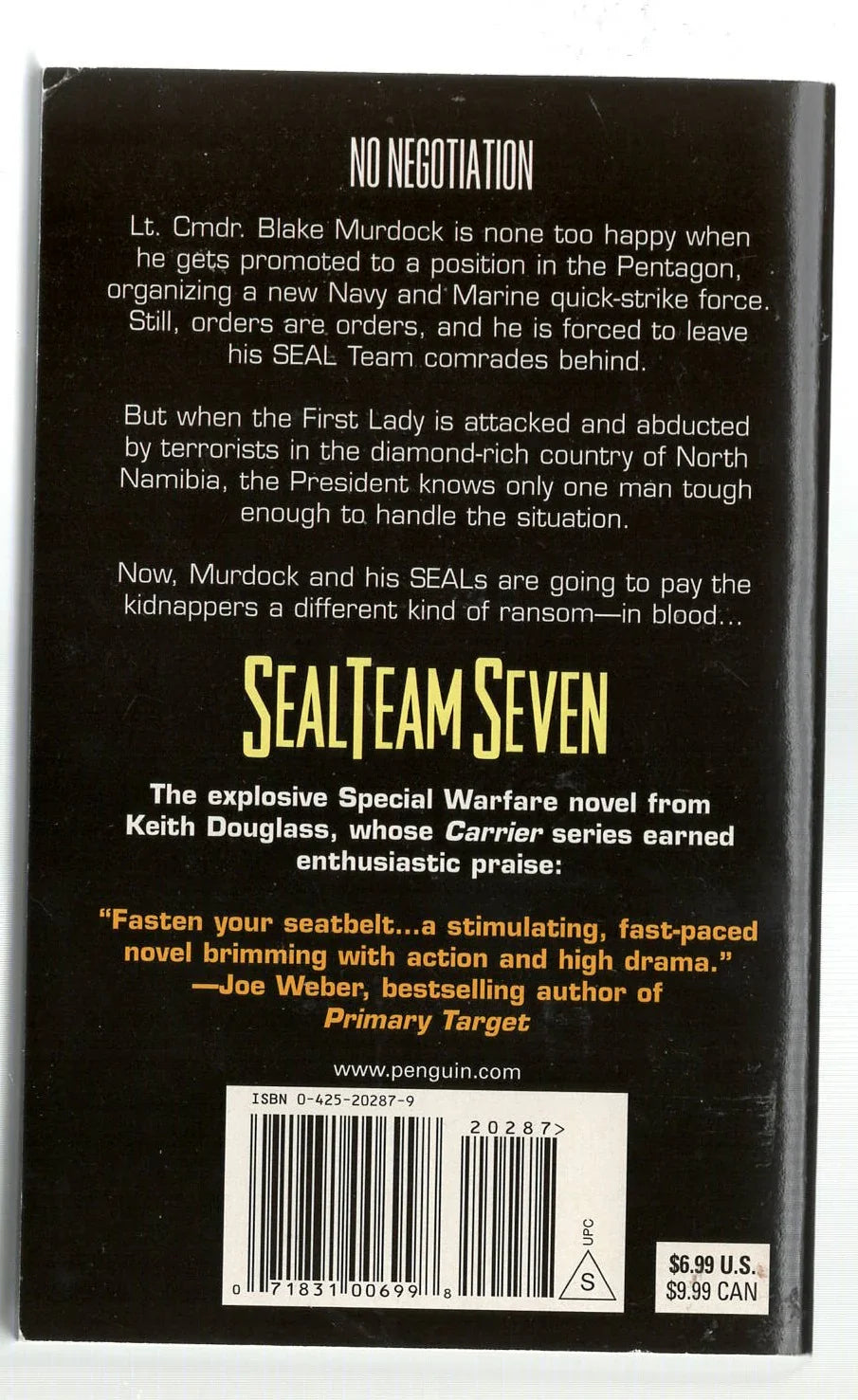 Under Siege Action Action Thriller Adventure Military Military Fiction used Books