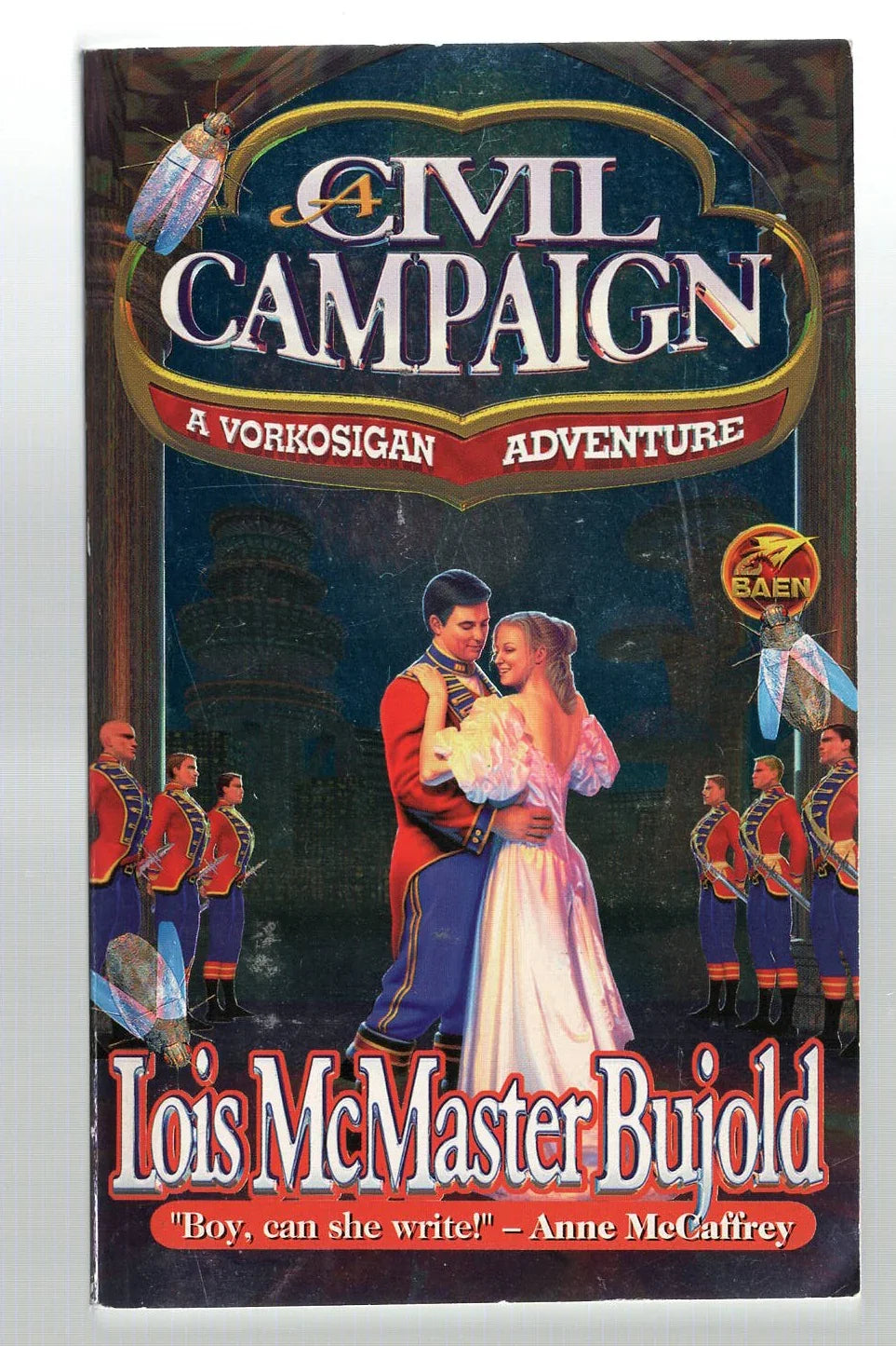A Civil Campaign Adventure fantasy Humor Romance science fiction Science Fiction Fantasy Space used Books