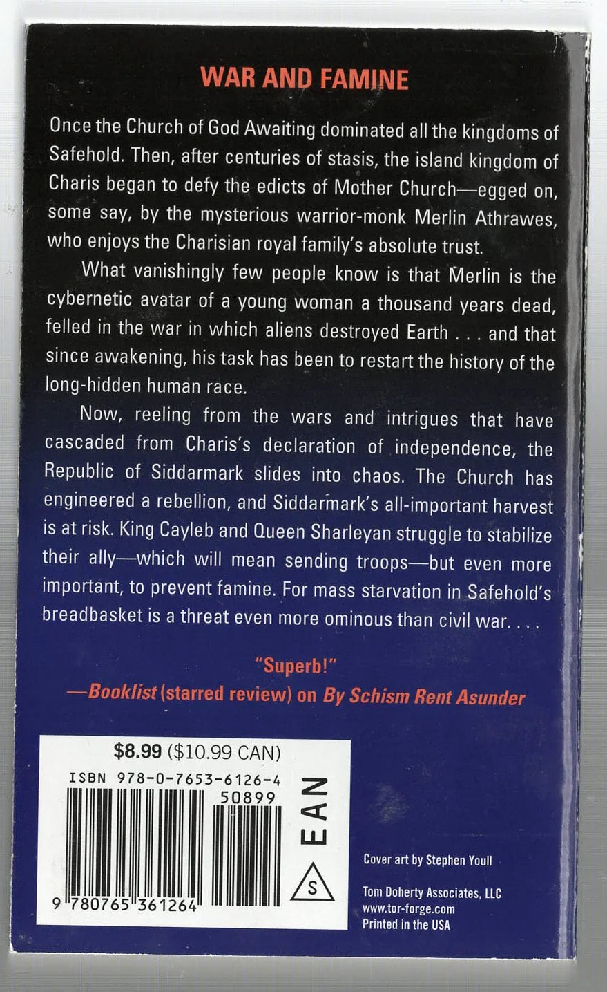 Midst Toil and Tribulation Military Fiction Military Science Fiction Post Apocalyptic science fiction Space Opera used War Books