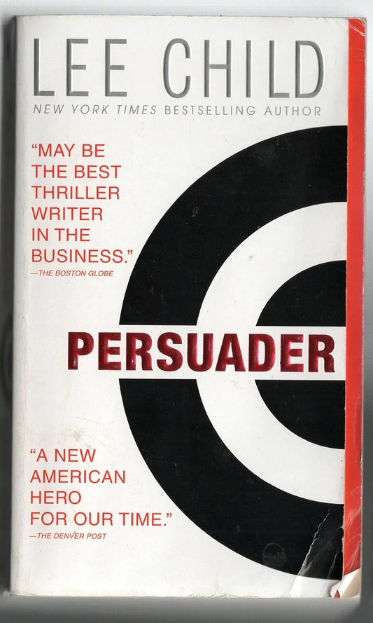 Persuader Action Crime Thriller Detective Fiction mystery thriller Suspense thriller used Books