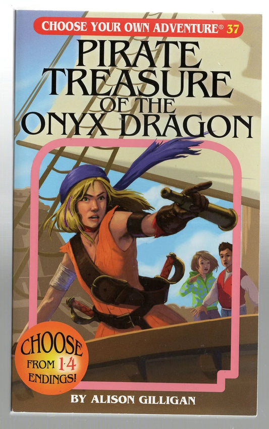 Pirate Treasure of the Onyx Dragon Adventure Choose Your Own Adventure mystery used Young Adult Books
