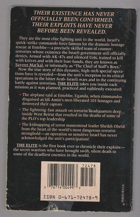 The Elite Action Adventure History Jewish Military Military History Nonfiction Books