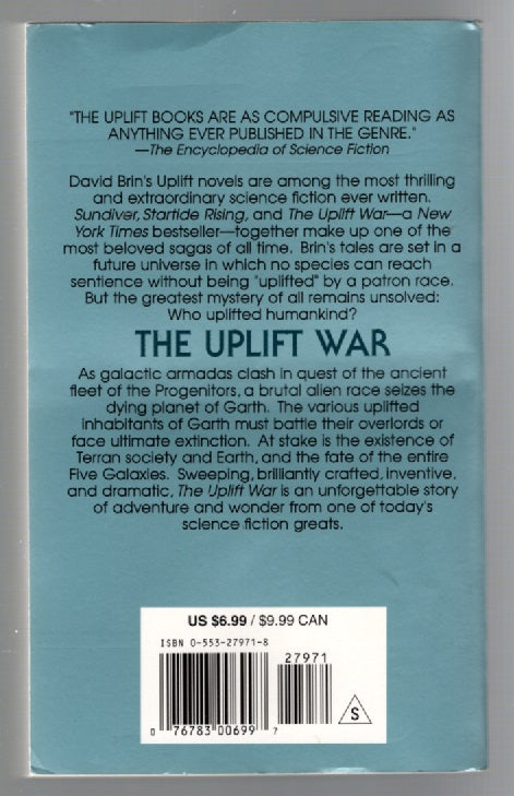 The Uplift War Classic Science Fiction science fiction Space Opera Books