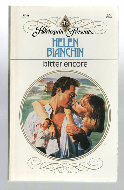 Bitter Encore Contemporary Romance Harlequin Romance used Vintage Books