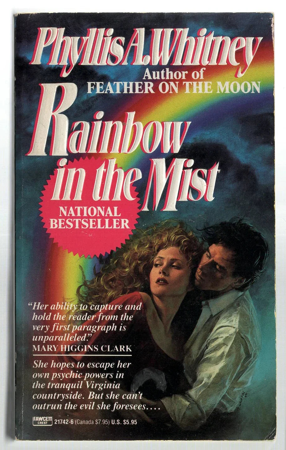 Rainbow in the Mist Chic Lit Gothic mystery mystery thriller Paranormal Romance Romantic Suspense Suspense used Books