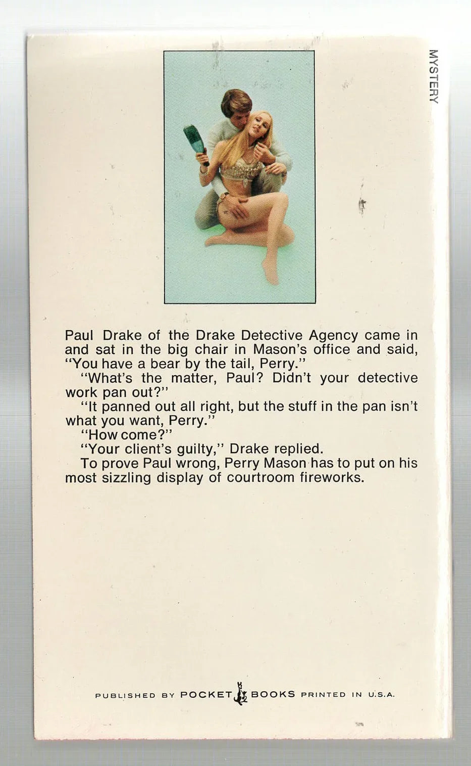 The Case of the Irate Waitress and Other Stories Detective Fiction mystery Short Stories Short Story Collection used Vintage Books