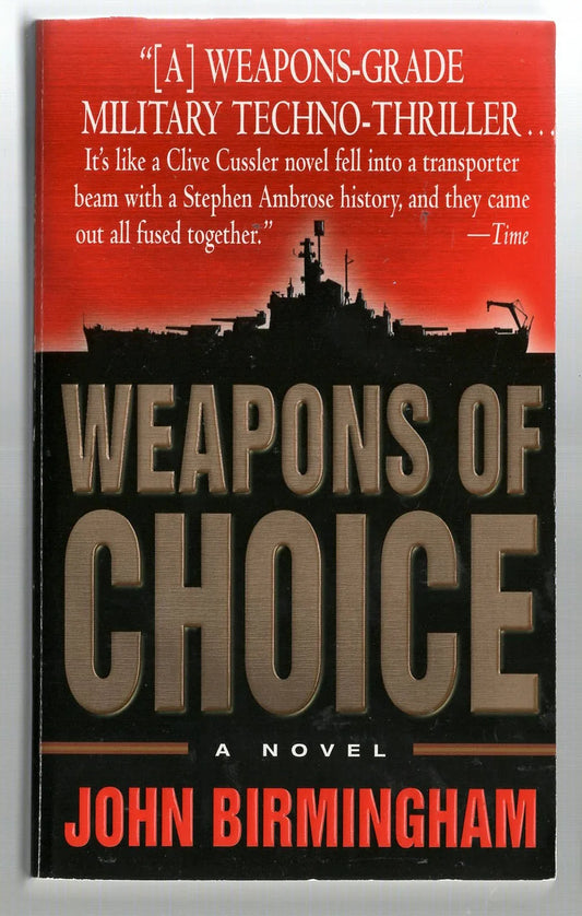 Weapons of Choice Action historical fiction Military Science Fiction science fiction thriller Time Travel used War Books