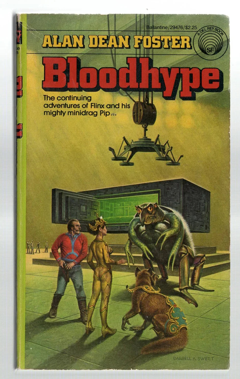 Bloodhype Adventure Aliens science fiction Science Fiction Fantasy Space Opera used Books