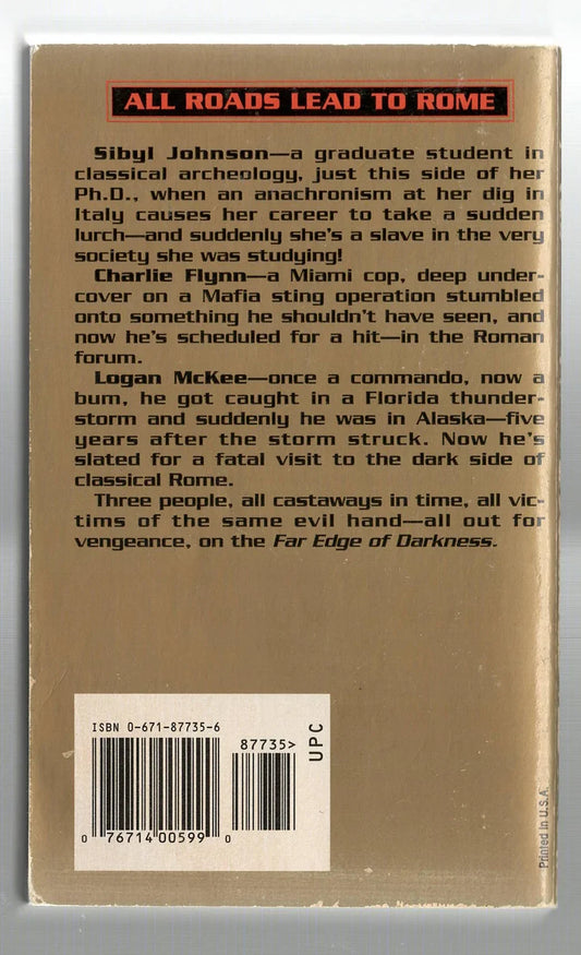 Far Edge of Darkness historical fiction science fiction Time Travel used Books