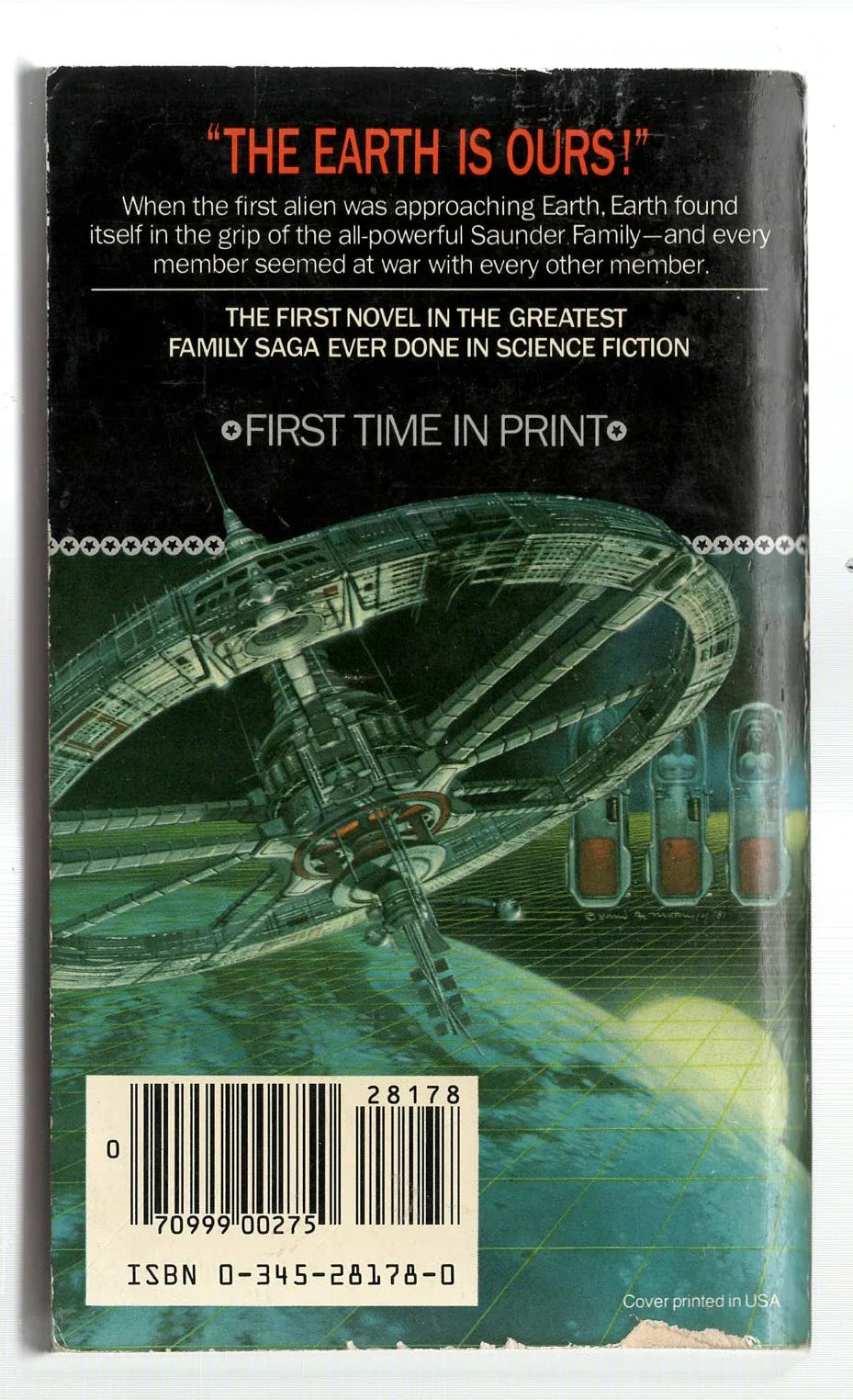 Tommorow's Heritage Aliens Drama science fiction used Books