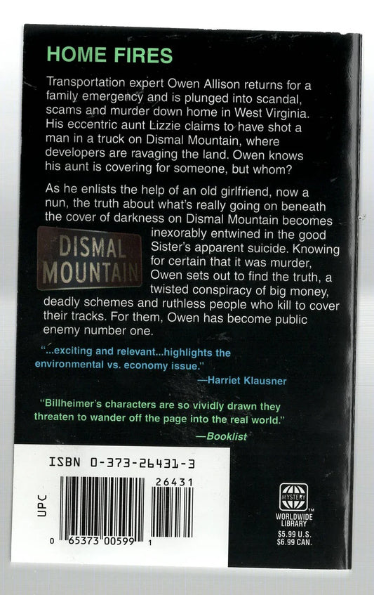 Dismal Mountain crime murder mystery mystery Suspense used Books