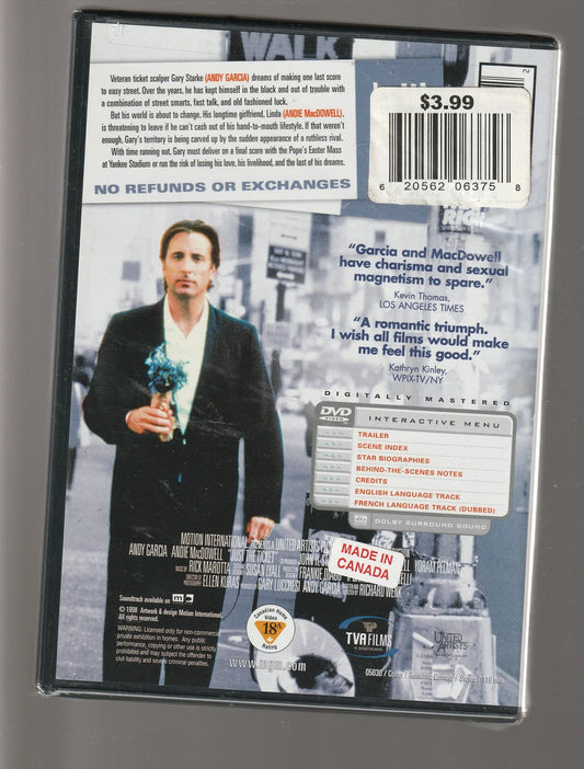 Just the Ticket Contemporary Contemporary Romance Movies Romance Romantic Comedy dvd