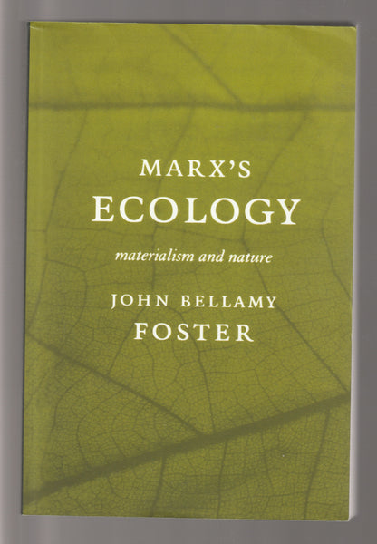 Marx's Ecology